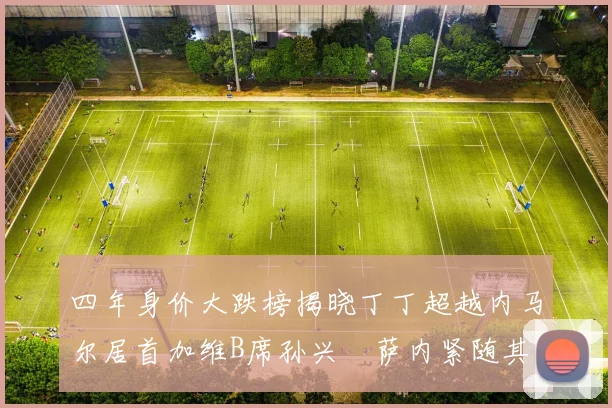四年身价大跌榜揭晓丁丁超越内马尔居首加维B席孙兴慜萨内紧随其后